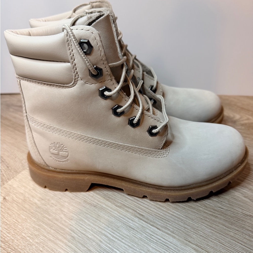 Timberland Women's Linden Woods Light Taupe Waterproof Boots